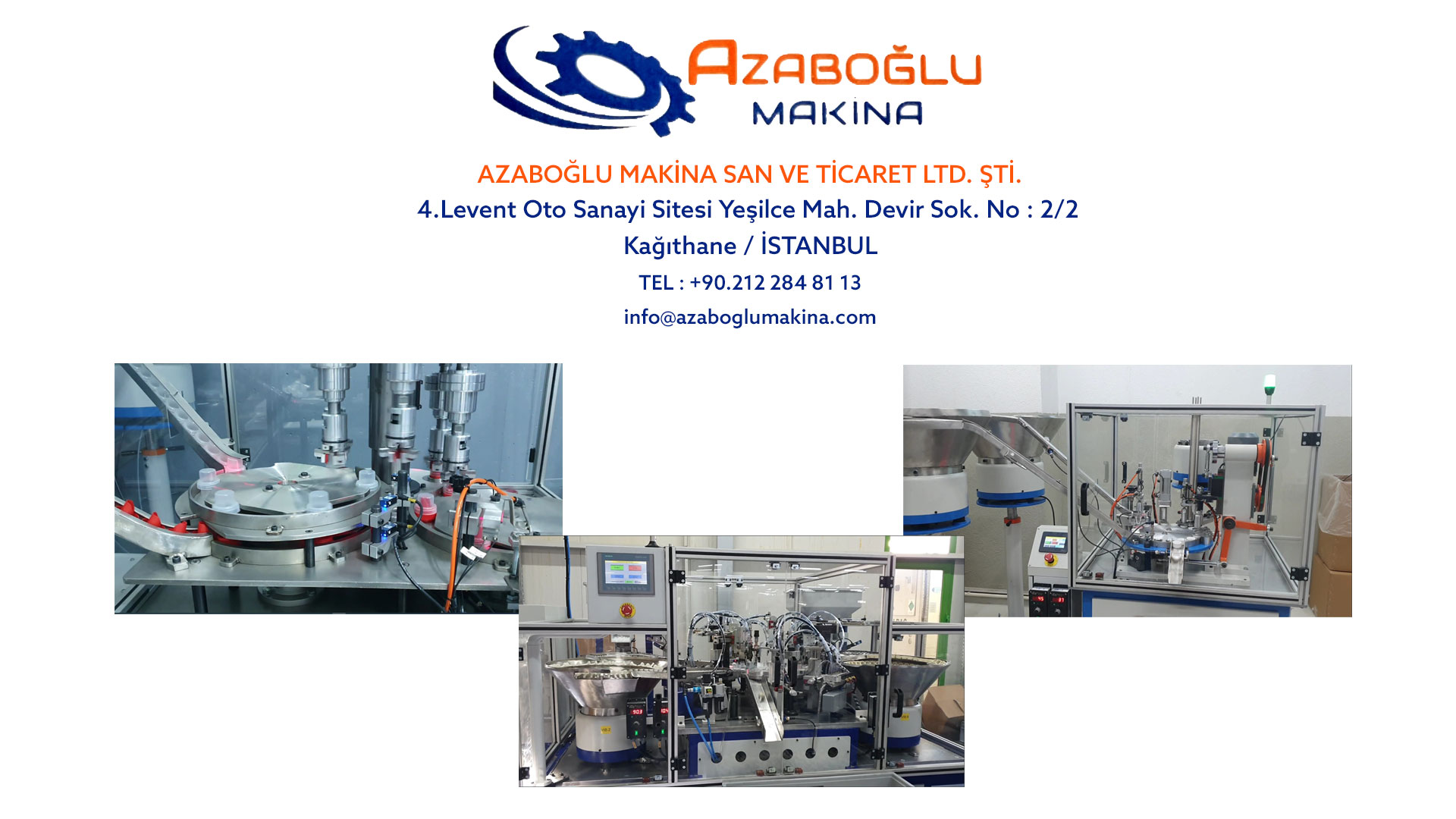 Azaboğlu Makina genel tanıtım